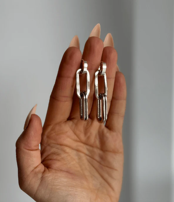 WILYMI How Chain Earrings (Gold or Silver) - Image 5