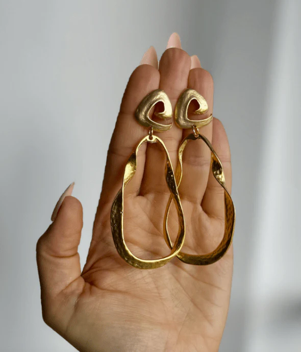WILYMI How Swirl Top Earrings