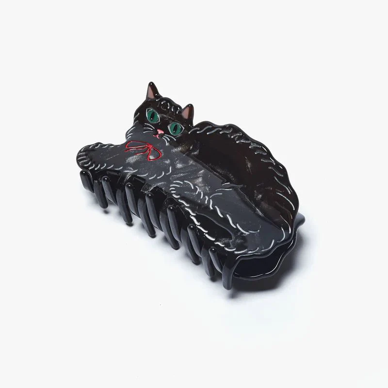 Winona Irene Black Kitty Claw