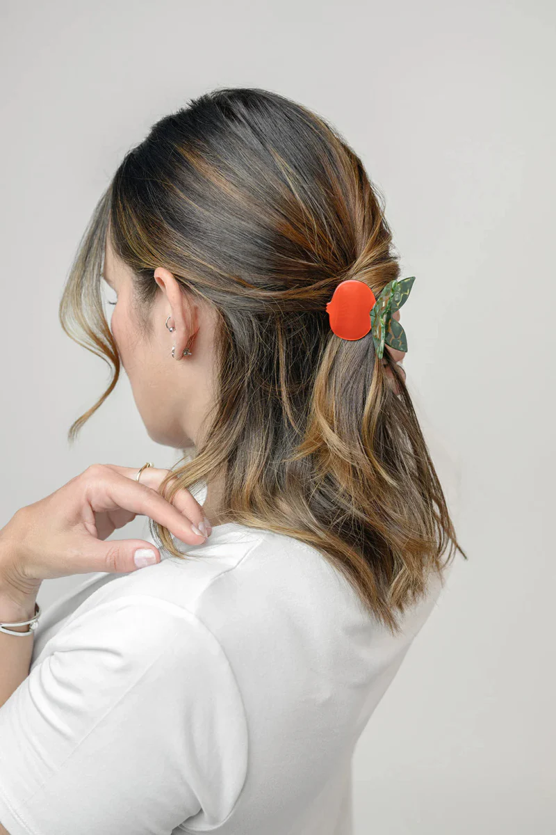 Winona Irene Pomegranate Hair Claw - Image 2