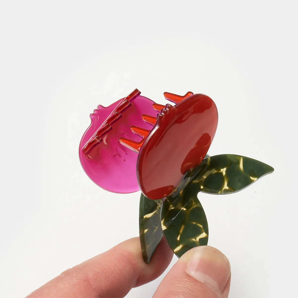Winona Irene Pomegranate Hair Claw - Image 3