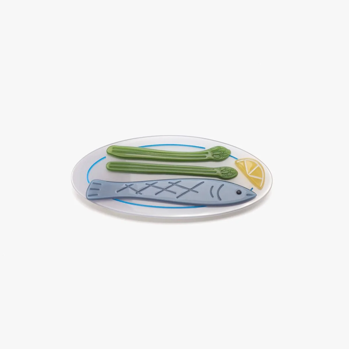 Winona Irene Sardine Plate Barrette Hair Clip
