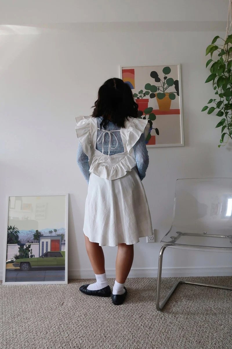 With Nini Tidal Daydream Dress (Plaid) - Image 3