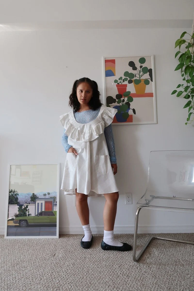 With Nini Tidal Daydream Dress (Plaid) - Image 4