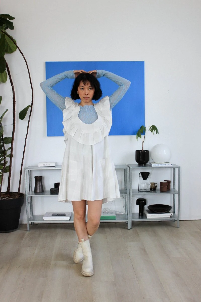 With Nini Tidal Daydream Dress (Plaid) - Image 5