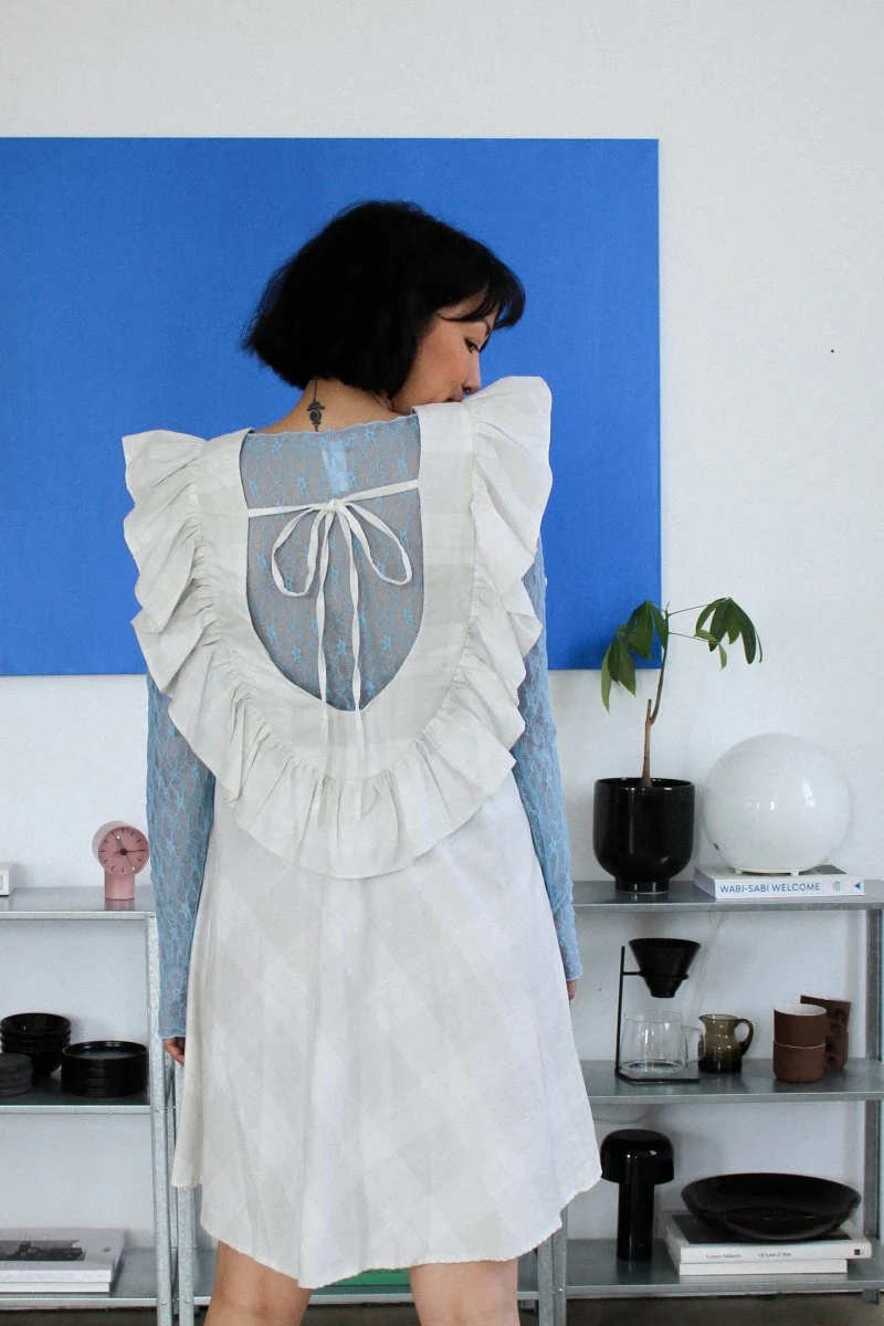 With Nini Tidal Daydream Dress (Plaid) - Image 6