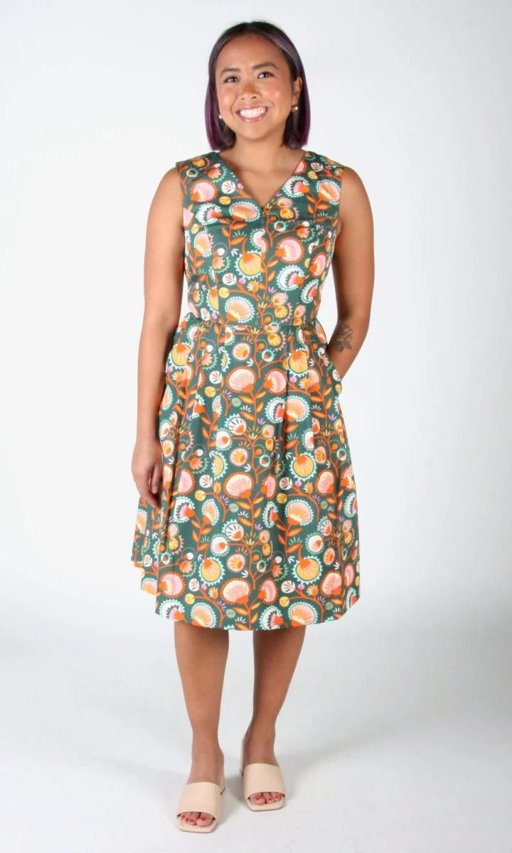 Birds of North America Wood Snipe Dress (Triffids) - Image 4