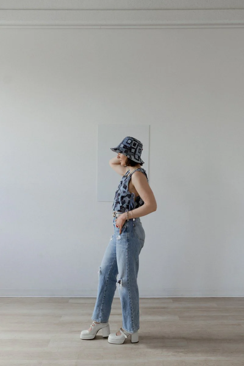 Wyatt House Design Co Tidal Shift Vest (Denim) - Image 2