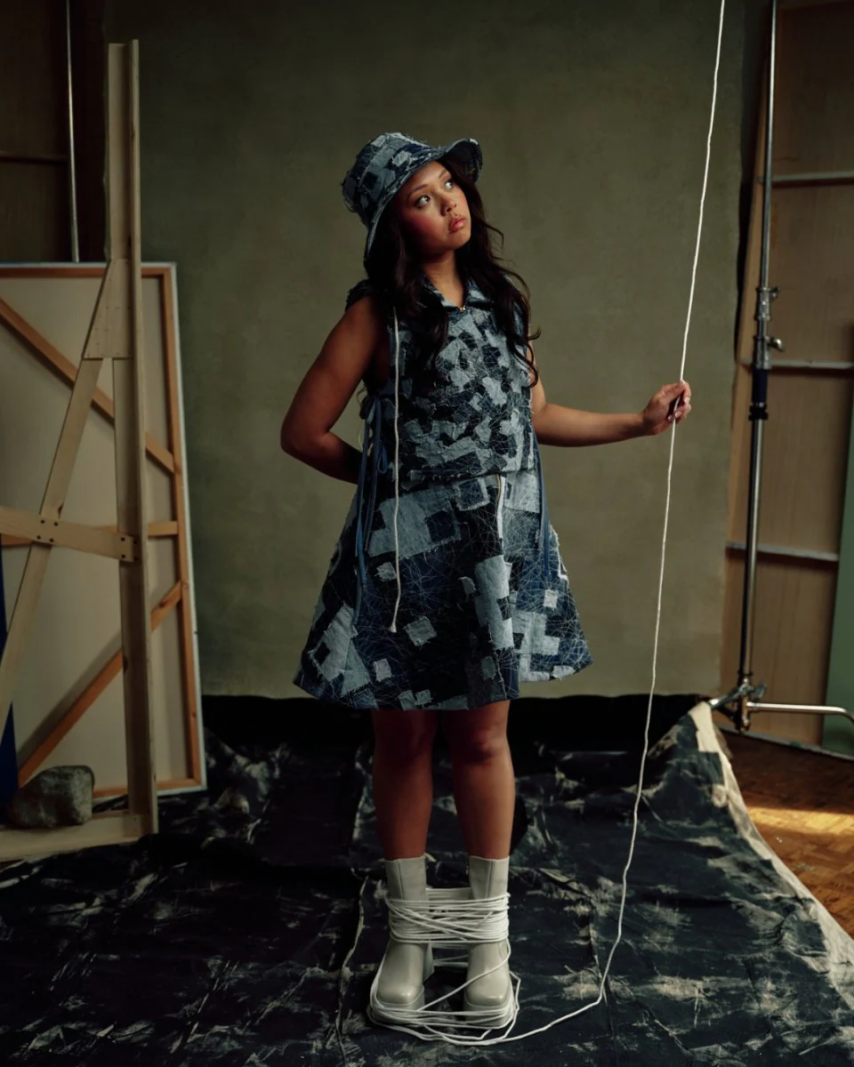 Wyatt House Design Co Tidal Shift Vest (Denim) - Image 3