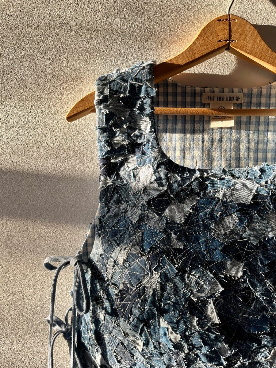 Wyatt House Design Co Tidal Shift Vest (Denim) - Image 4