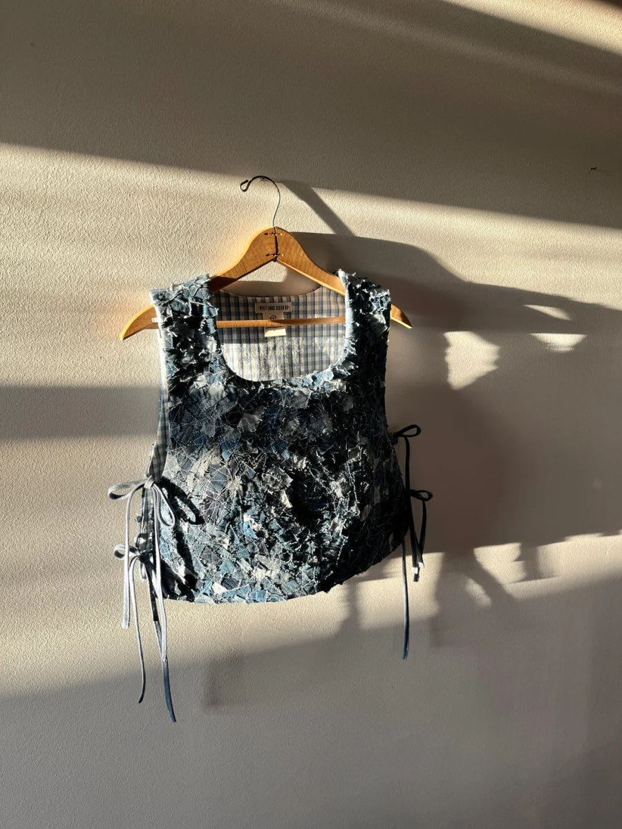 Wyatt House Design Co Tidal Shift Vest (Denim) - Image 5