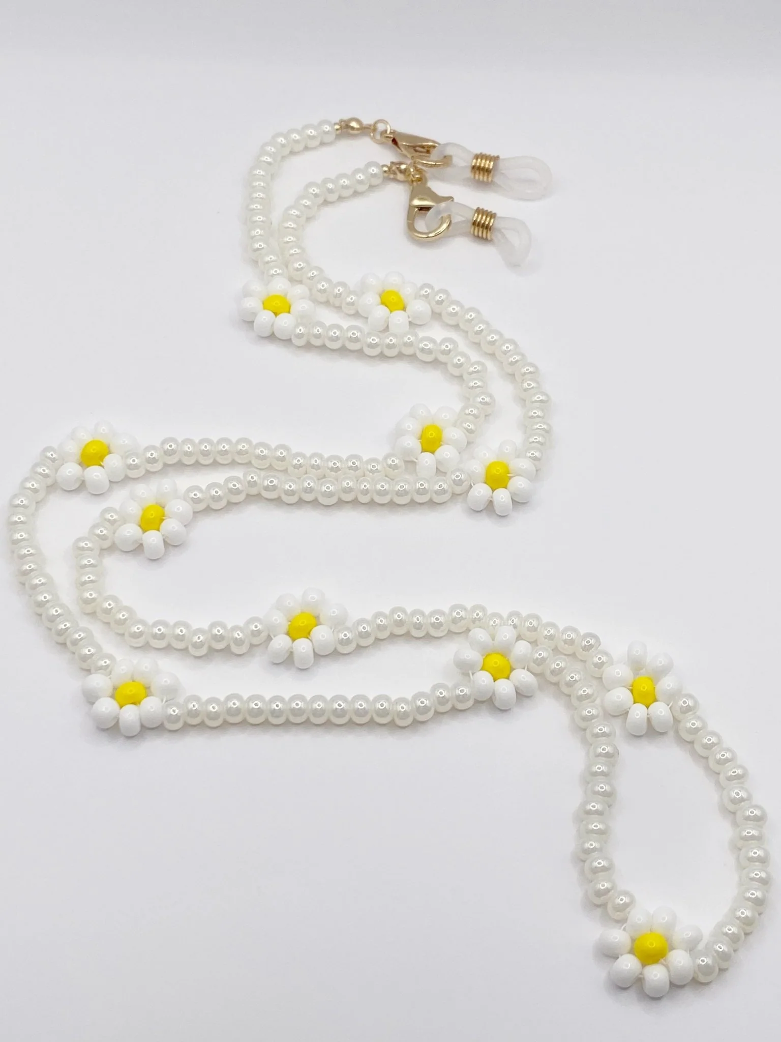 Zenny Jane Chunky Daisy Convertible Mask & Glasses Chain - Image 2