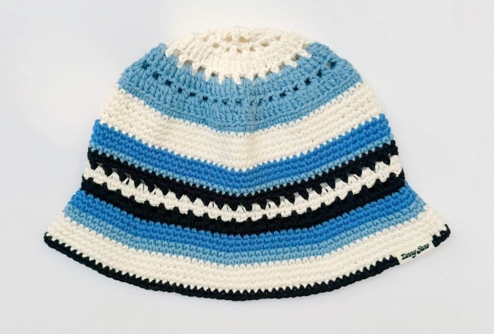 Zenny Jane Crochet Bucket Hat (Multiple Styles) - Image 4
