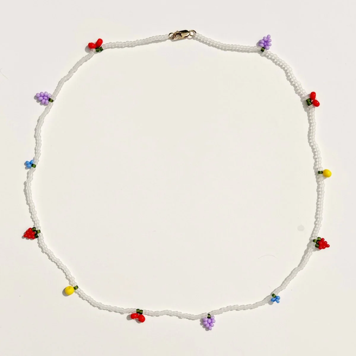 Zenny Jane Fruit Medley Necklace (White or Black) - Image 4